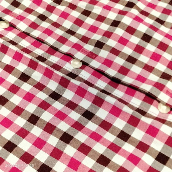 Bonobos Men's Sz XXL Slim fit Shirt Button Up Long Sleeves Dark pink maroon - Picture 5 of 9